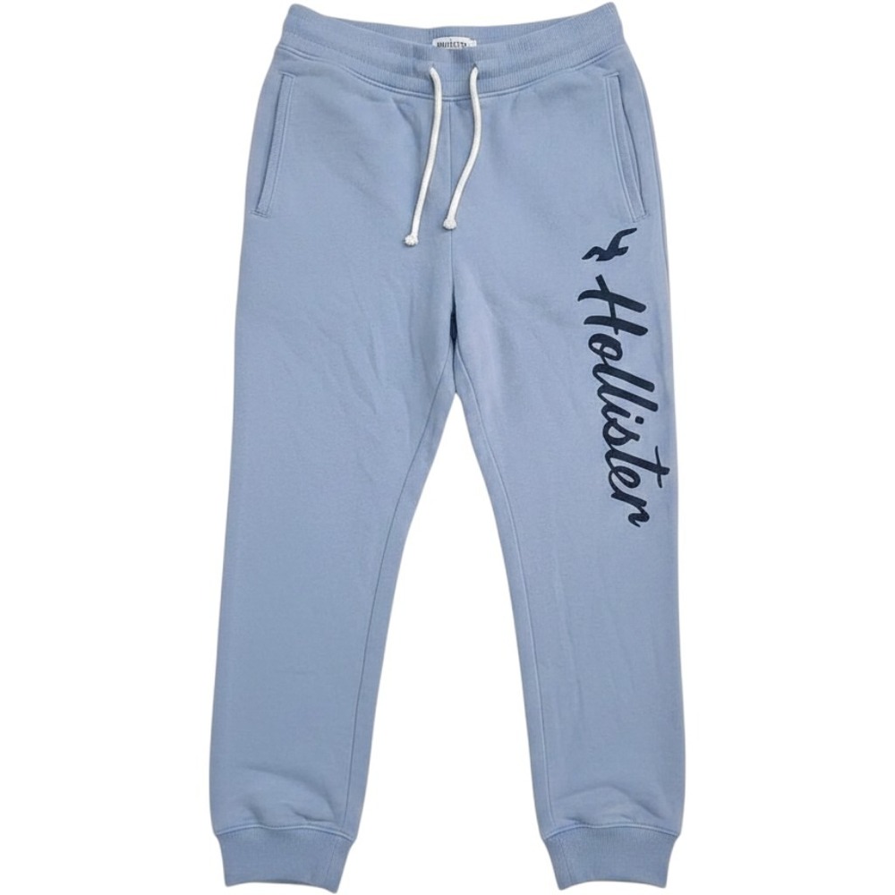 Y2K Hollister Low Rise Sweatpants Surf Prep SoCal Size 2000s Light Blue Small